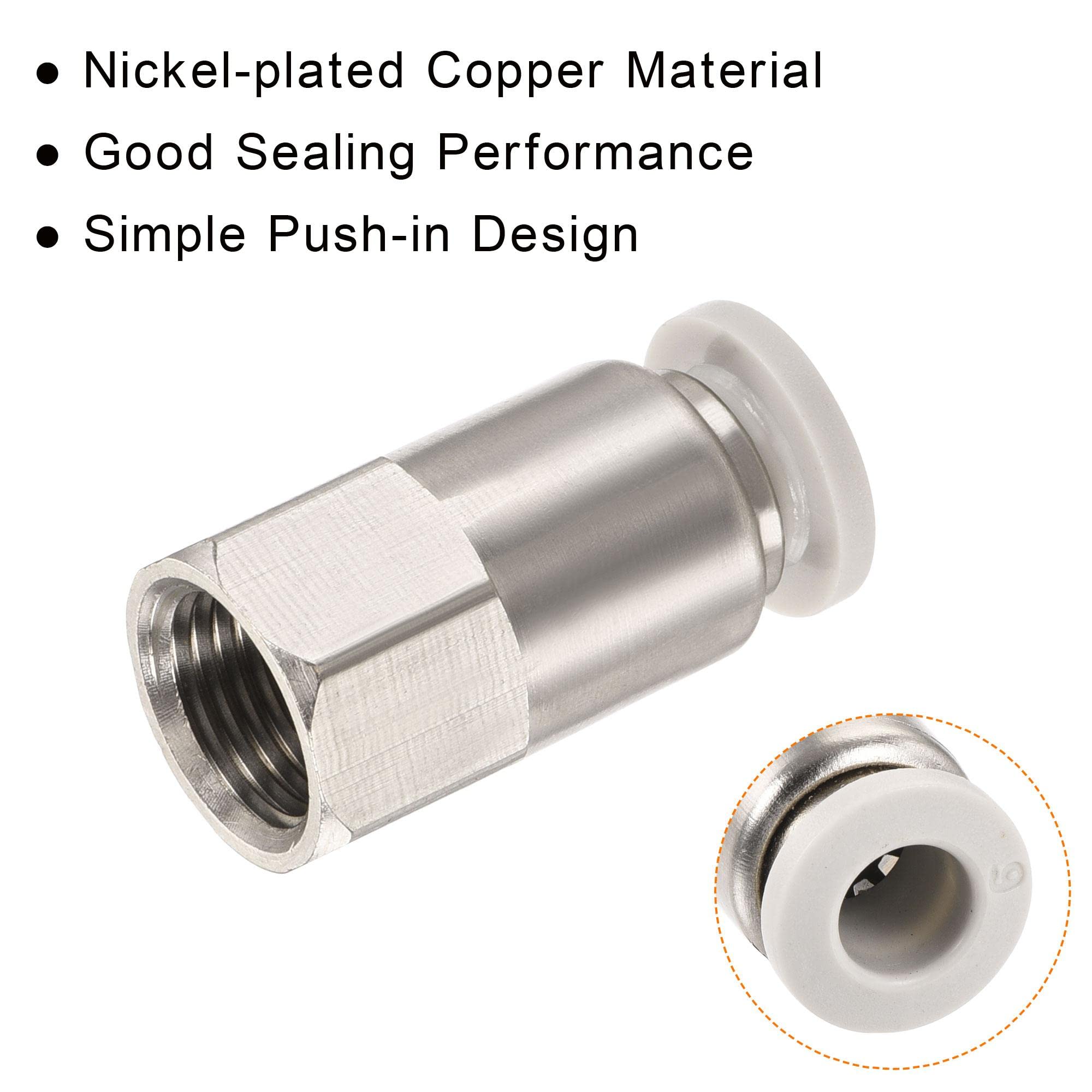 ALIGN[H80T003XXW]800Eメタルテールトルクチューブユニット Amazon.co.jp: uxcell プッシュ接続継手 1/8PTメスねじフィット
